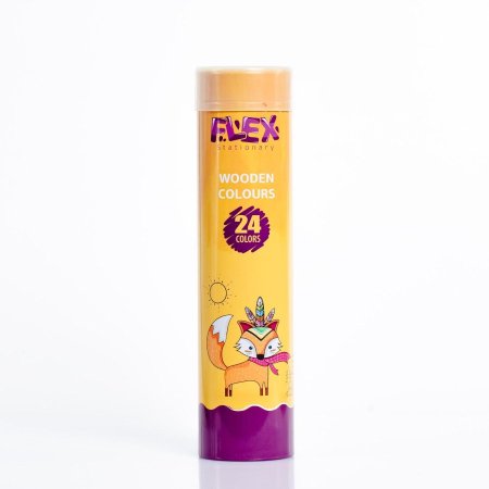 الوان خشب FLEX اسطواني 24 لون